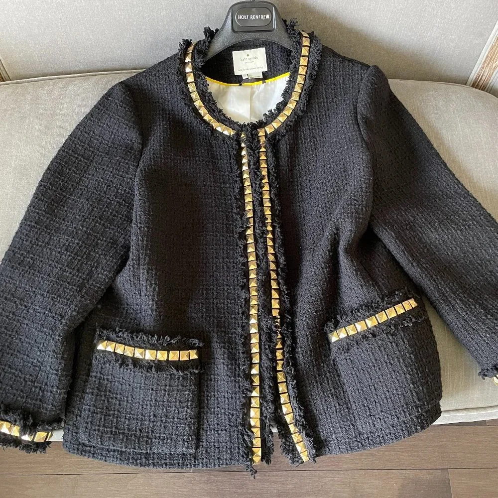 Kate Spade Twill Jacket - Picture 3 of 7